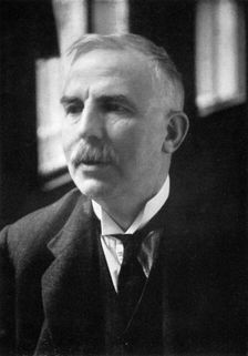 Ernest Rutherford (1871-1937), Nobel prize-winning atomic physicist, c1908