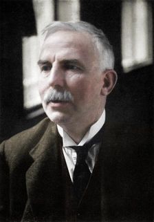 Ernest Rutherford (1871-1937), Nobel prize-winning atomic physicist, c1908