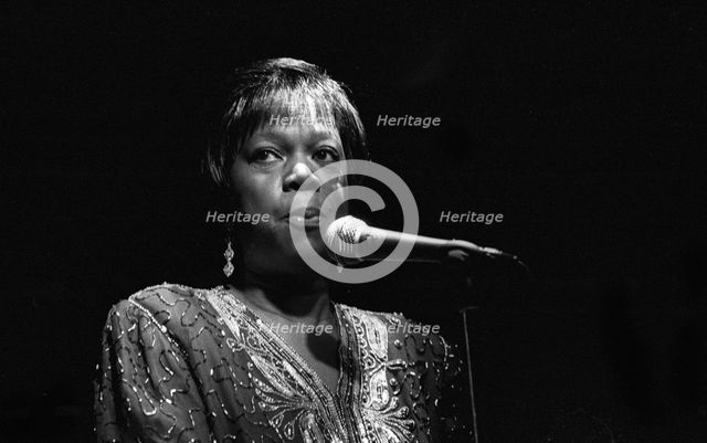 Ernestine Anderson, Ronnie Scott’s Jazz Club, Soho, London, Oct 1994. Creator: Brian O'Connor.