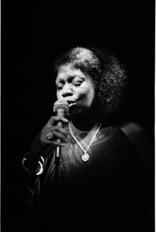 Ernestine Anderson, Ronnie Scott’s Jazz Club, Soho, London, June 1981. Creator: Brian O'Connor