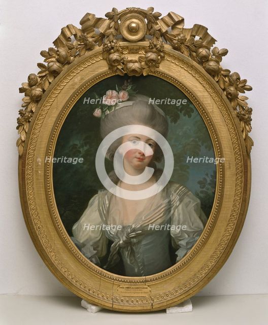 Ernestine-Frédérique, Princesse de Croy, 1781. Creator: Elisabeth Louise Vigee-LeBrun.