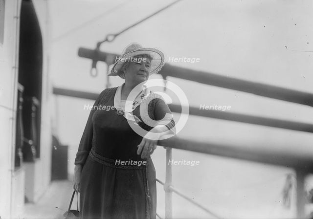 Ernestine Schumann-Heink, 1919. Creator: Bain News Service.