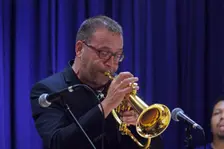 Ernie Hammes, Watermill Jazz Club, Dorking, Surrey, 2015. Artist: Brian O'Connor