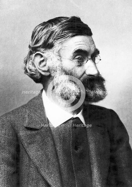 Ernst Abbe (1840-1905), German physicist. Artist: Unknown