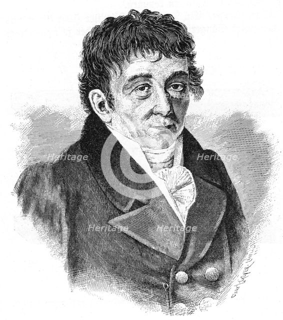 Ernst Florens Friedrich Chladni, German physicist, c1895. Creator: Unknown.