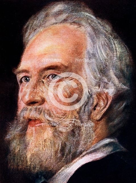 Ernst Haeckel, German zoologist and evolutionist, 1899. Artist: Unknown