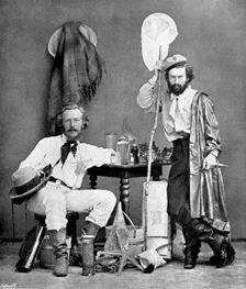 Ernst Haeckel, German zoologist and evolutionist, in the Canaries, 1867