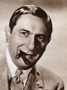 Ernst Lubitsch, German-born Jewish film director, 1933