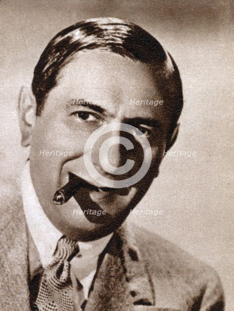 Ernst Lubitsch, German-born Jewish film director, 1933. Artist: Unknown