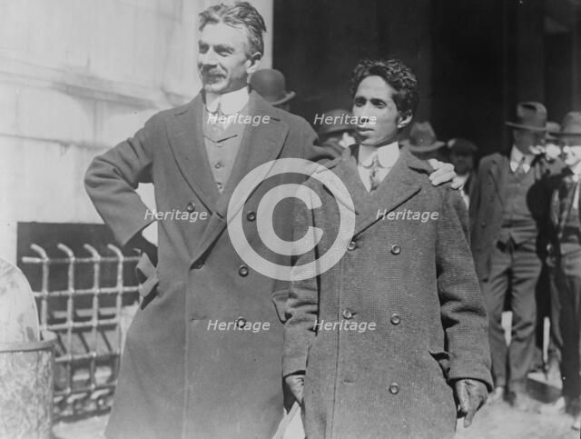 Ernst Sekunna & Chandra Charkraberty, between c1915 and c1920. Creator: Bain News Service.