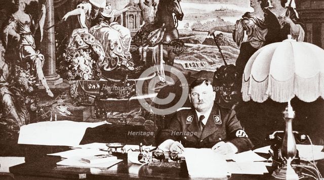 Ernst Röhm, leader of the Nazi Sturmabteilung (SA), Germany, c early1930s. Artist: Unknown