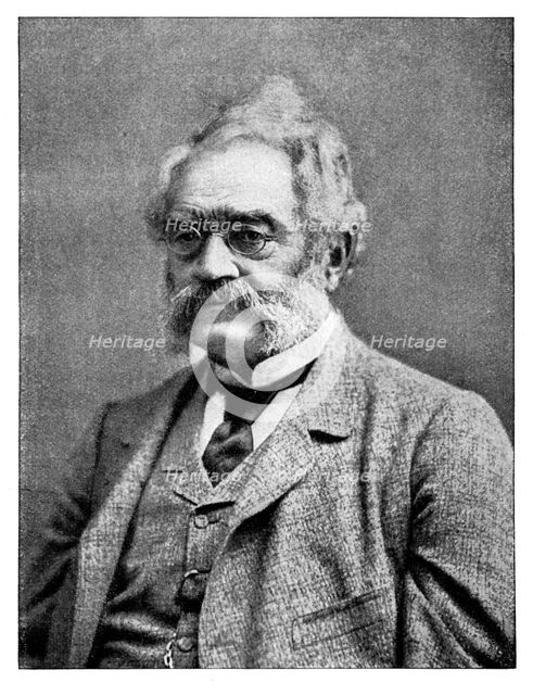 Ernst Werner von Siemens 19th century German inventor and industrialist, (1900). Artist: Unknown