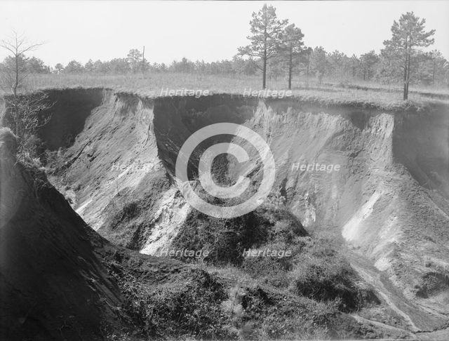 Erosion near Oxford, Mississippi, 1936. Creator: Walker Evans.