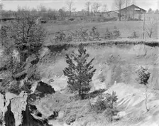 Erosion near Oxford, Mississippi, 1936. Creator: Walker Evans