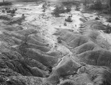 Erosion near Jackson, Mississippi, 1936. Creator: Walker Evans