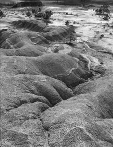 Erosion near Jackson, Mississippi, 1936. Creator: Walker Evans