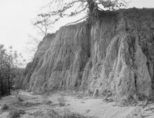 Erosion near Jackson, Mississippi, 1936. Creator: Walker Evans