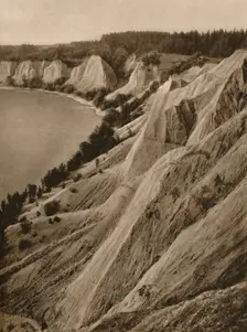 Erosions on the Inn near Wasserburg 1931. Artist: Kurt Hielscher