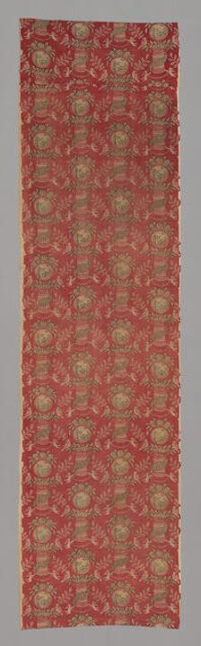 Eros (Furnishing Fabric), France, c. 1810. Creator: Unknown