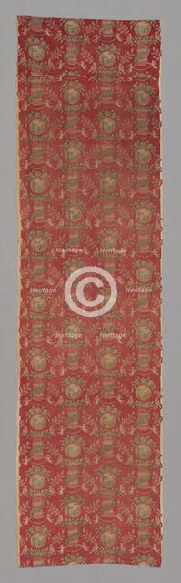 Eros (Furnishing Fabric), France, c. 1810. Creator: Unknown.