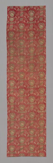 Eros (Furnishing Fabric), France, c. 1810. Creator: Unknown