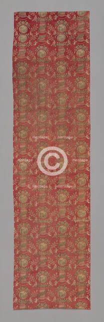 Eros (Furnishing Fabric), France, c. 1810. Creator: Unknown.