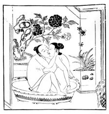 Erotic engraving, Chinese
