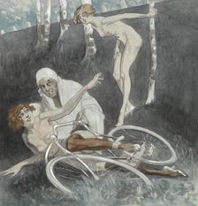 Erotic illustration. Creator: Bayros, Franz von (1866-1924)