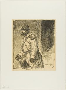 Errants...!, 1915. Creator: Theophile Alexandre Steinlen