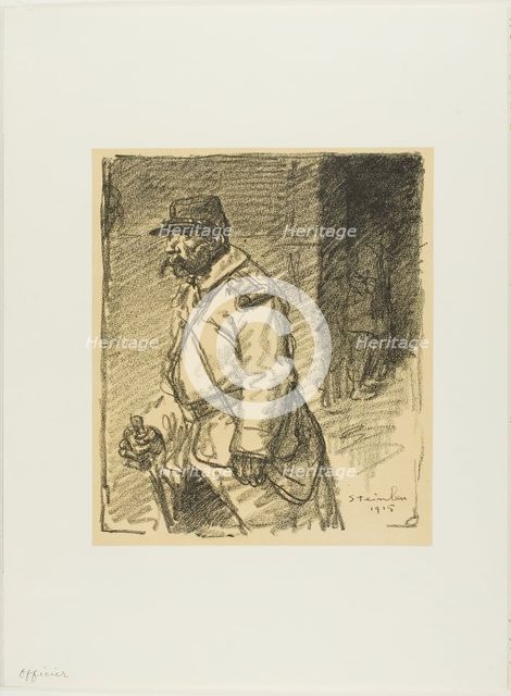 Errants...!, 1915. Creator: Theophile Alexandre Steinlen.