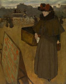 Errand Girl. Creator: Evenepoel, Henri Jacques Edouard (1872-1899)