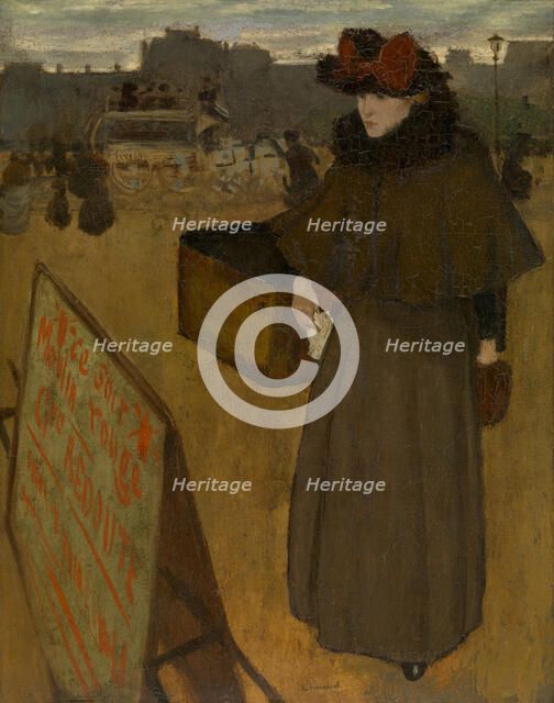 Errand Girl, c1890s. Creator: Henri Evenepoel.