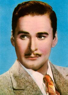 Errol Flynn (1909-1959), American film actor, 1940s