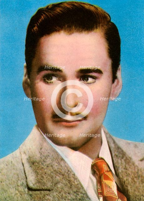 Errol Flynn (1909-1959), American film actor, 1940s. Artist: Unknown