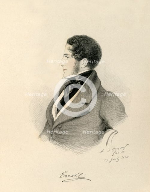 'Erroll', 1840. Creator: Richard James Lane.