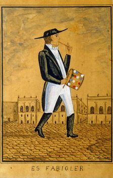 Es Fabioler character of the festival of San Juan in Ciutadella, plays a key role in El Jaleo …