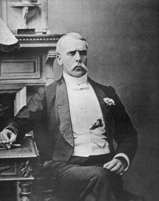 ES Willard, British actor, as Jim the Penman 1887. Artist: Ernest Barraud