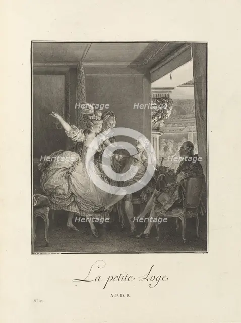 Estampes pour servir a l'Histoire des Moeurs et du Costume ... (volume III), published 1783. Creator: Various Artists after Jean-Michel Moreau.