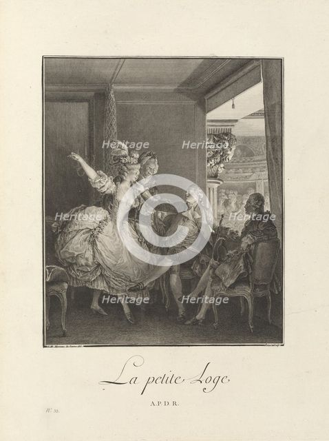 Estampes pour servir a l'Histoire des Moeurs et du Costume ... (volume III), published 1783. Creator: Various Artists after Jean-Michel Moreau.