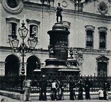 Estatua de Jose Bonifacio. (Largo de S. Francisco) 1895. Artist: Paulo Kowalsky