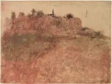 Estérel Village, c. 1890. Creator: Edgar Degas (French, 1834-1917)