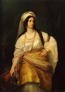 Esther 19th century. Artist: Hermann Anschütz