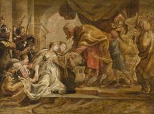 Esther and Ahasuerus. Creator: Unknown