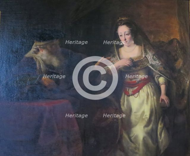 Esther and Mordecai, 1654. Creator: Ferdinand Bol.