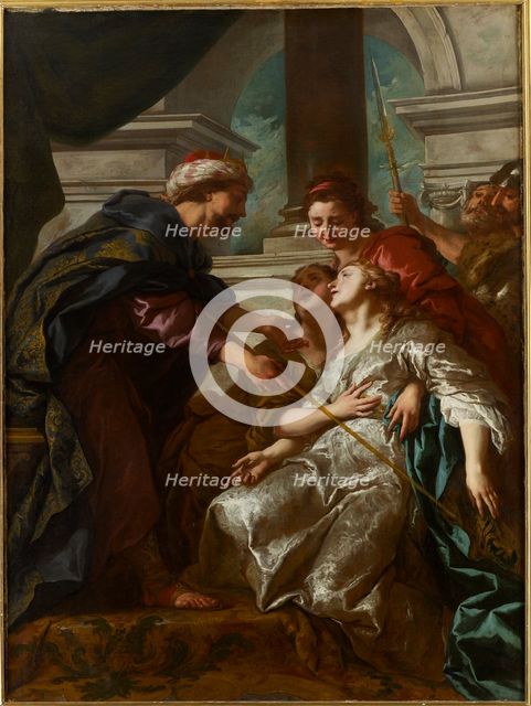 Esther fainting before Ahasuerus, 1730.