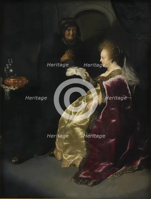 Esther reading Haman's Decree of the Extermination of the Jews, 1630-1639. Creators: Salomon Koninck, Rembrandt Harmensz van Rijn, Jan Lievens.