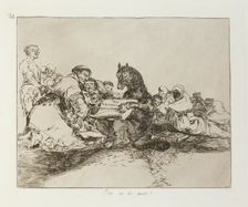 Esto es lo peor!; Los Desastres de la Guerra, Madrid 1863. Creator: Francisco Goya