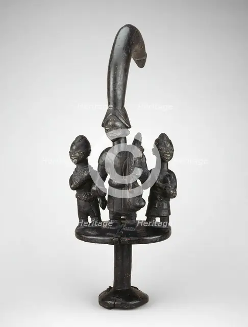 Esu Dance Staff (Ogo Elegbara), Nigeria, Mid-late 19th century. Creator: Unknown.
