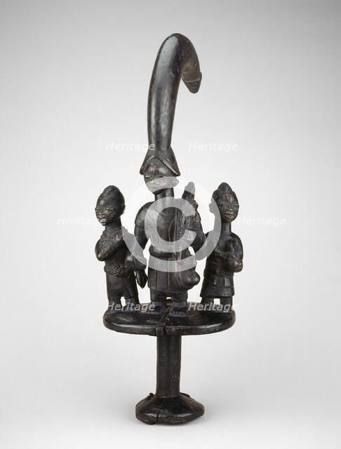 Esu Dance Staff (Ogo Elegbara), Nigeria, Mid-late 19th century. Creator: Unknown.