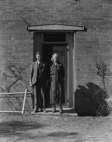 Escalante people, Utah, 1936. Creator: Dorothea Lange